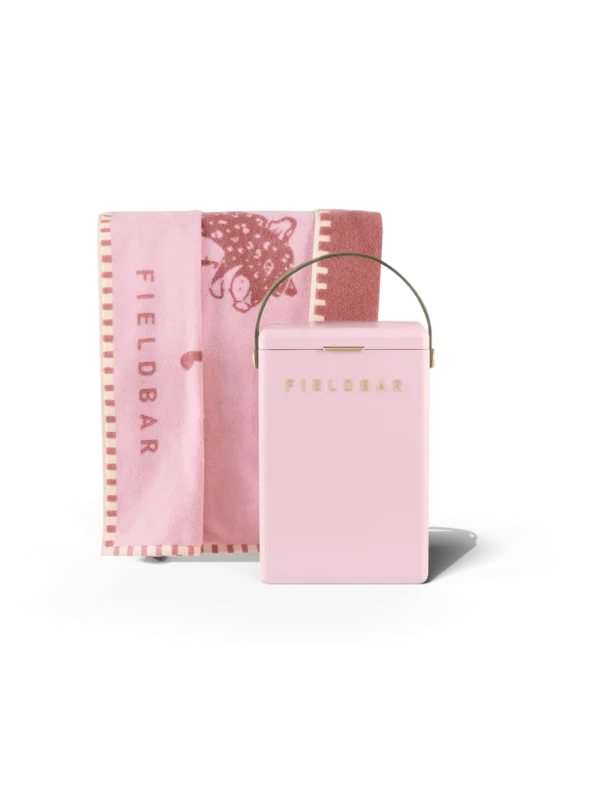 DrinksBox_TowelNP01-Front1200x1600WEB (1) Drinks Box & Towel Bundle / Nellie Pink