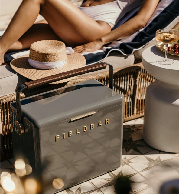 The runway model of cooler boxes The drinks box is a timeless, stylish piece with the quality craftsmanshio to keep ice frozen for hours