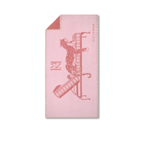 The Seabed Beach & Bath Towel / Nellie Pink