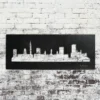 Black Pretoria Skyline Wall Art