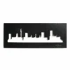Black Pretoria Skyline Wall Art