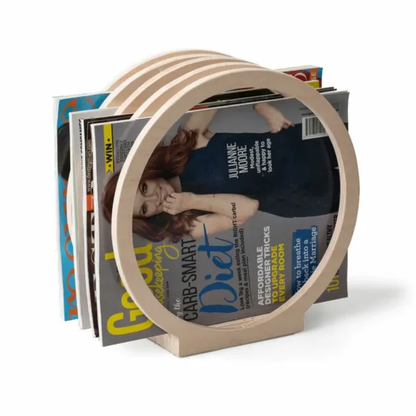 Round Magazine Rack