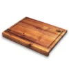 Wooden Cutting Board with Lip