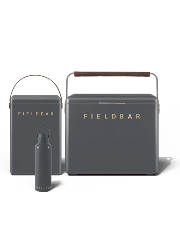 CoolerBoxSetBottleOG01-Front1200x1600WEB Cooler Box Set & Field Bottle / Oyster Grey