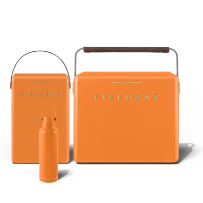 Cooler Box Set & Field Bottle / Orchard Orange