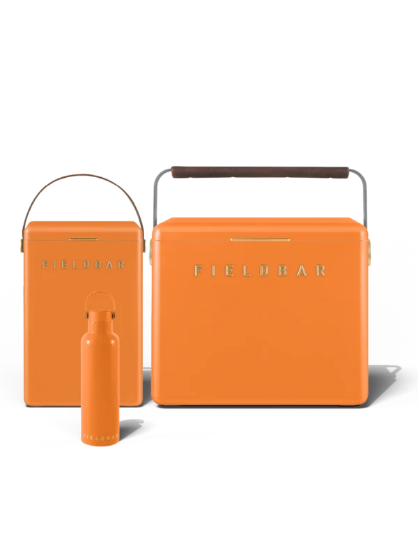 CoolerBoxSetBottleOO01-Front1200x1600WEB Cooler Box Set & Field Bottle / Orchard Orange