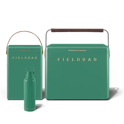 Cooler Box Set & Field Bottle / Parisian Green
